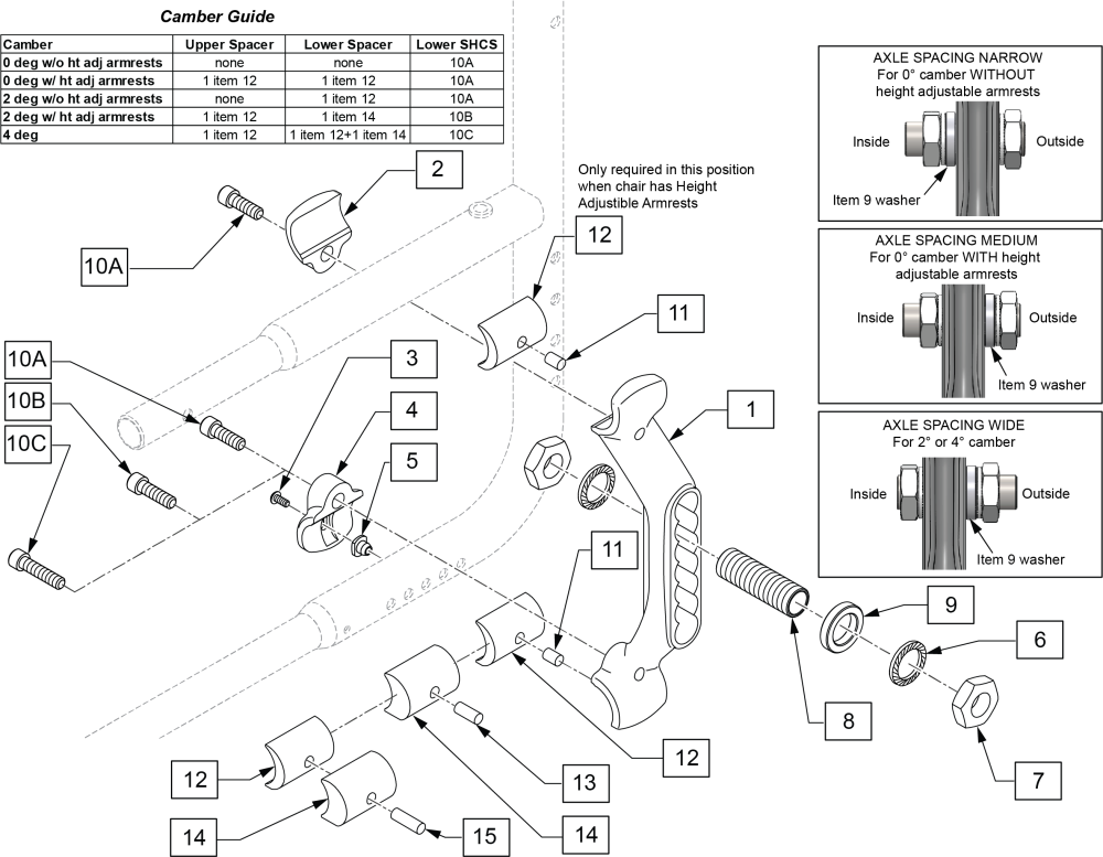 Axle Plate parts diagram