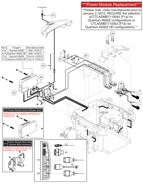 Q-logic Electronics, Hammer Motor, Non-power Positioning, Q6000z parts diagram