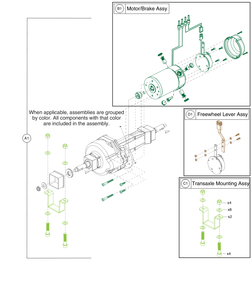 Models S710lxcr1007 / S710lxtb1005 And Prior parts diagram