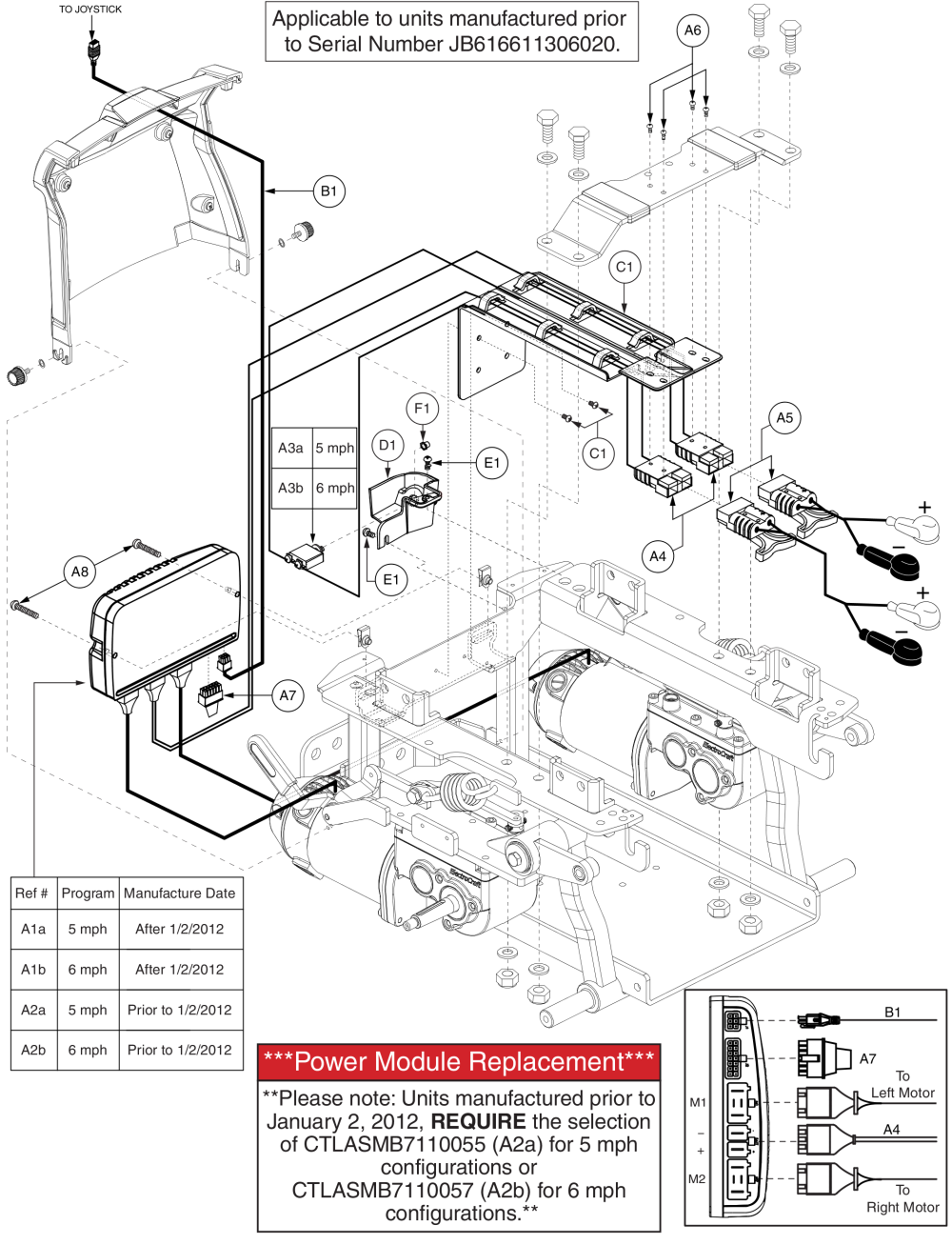 Q-logic Electronics Assy, Q6 Edge parts diagram