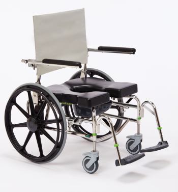 Raz Design RAZ-SP600 Self Propel Heavy Duty Rehab Shower Commode Chair