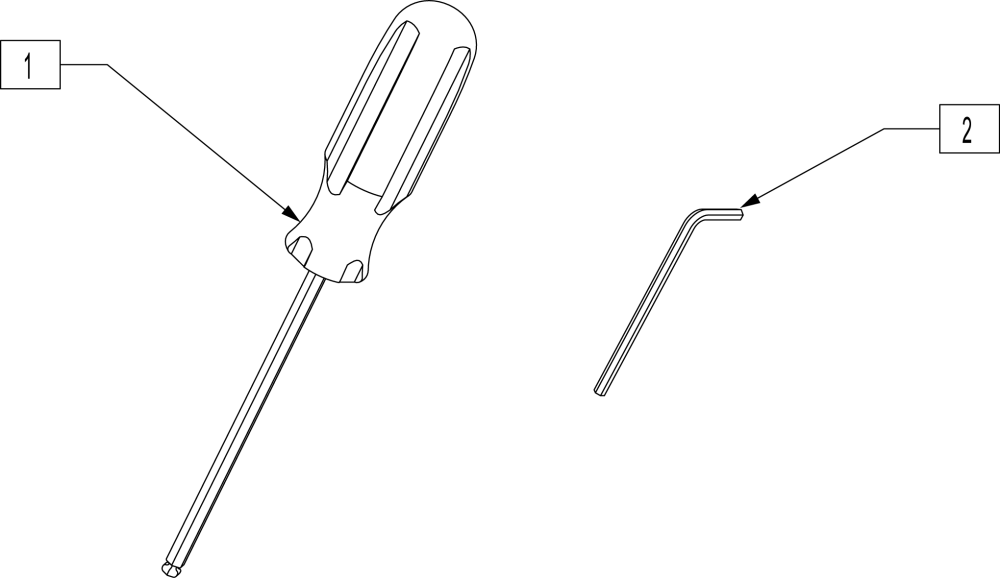 Adjustment Tools parts diagram