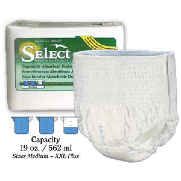 Select Disposable Absorbent Underwear (DAU)