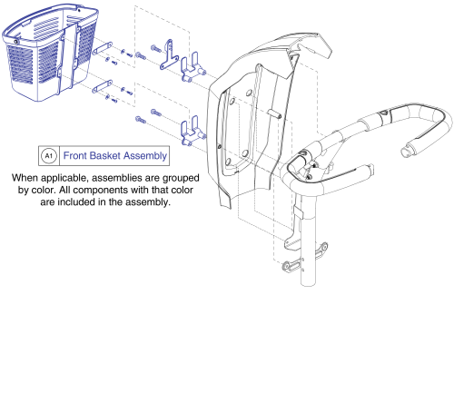 Basket Assy parts diagram