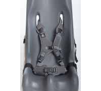 Soft-Touch Sitter Replacement 8-point harness Gray