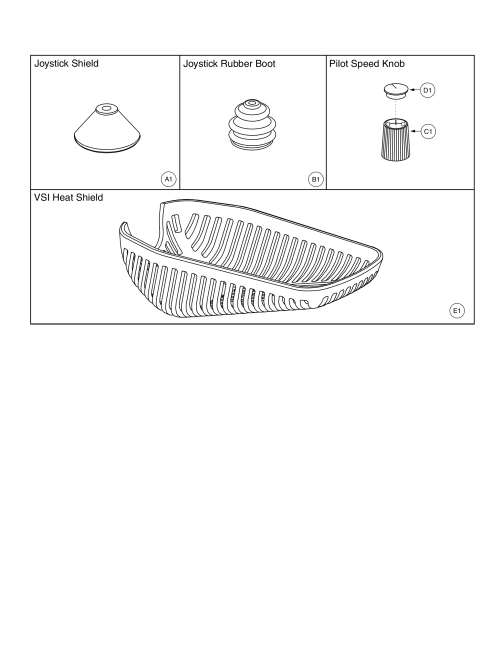 P&g Joystick Replacement Parts parts diagram