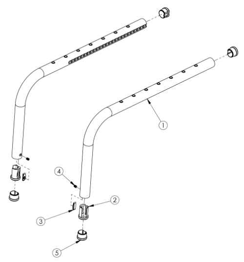 Clik Side Frame parts diagram