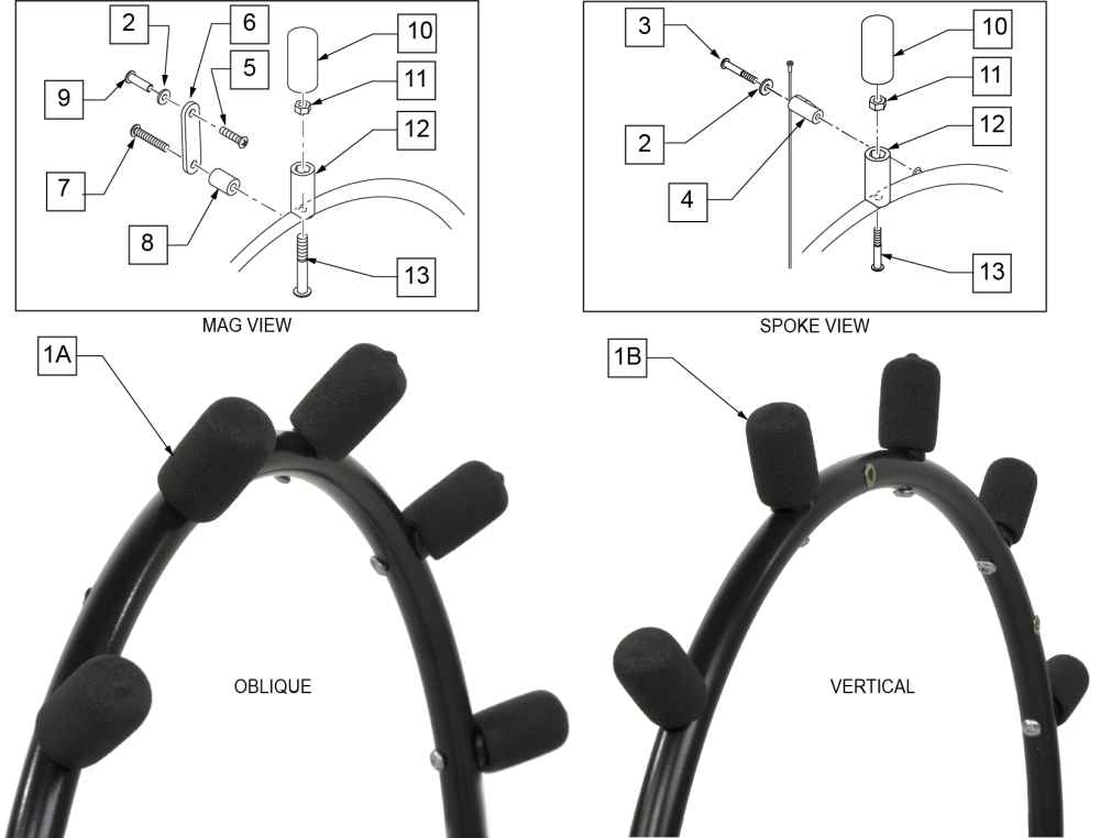 Breezy 600 Replacement Parts by Quickie