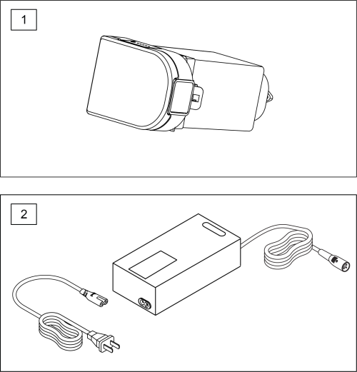 Battery And Charger parts diagram