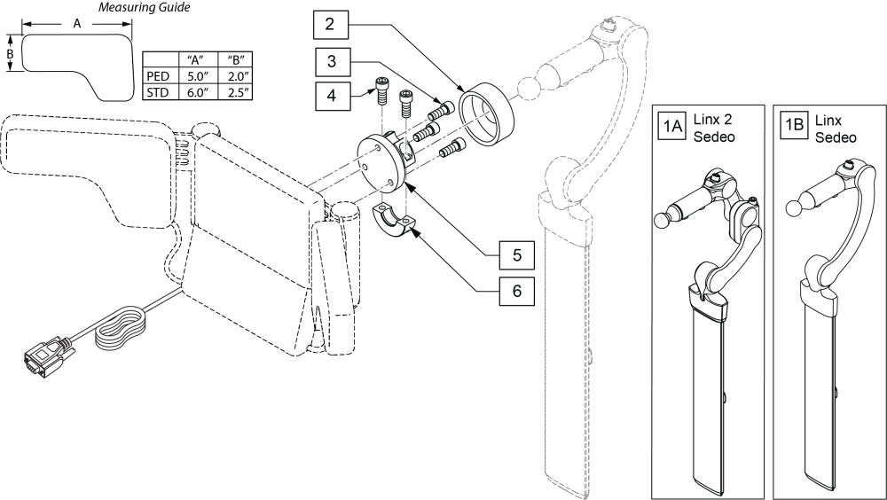 Link-it/switch-it 4 & 5 Switch Head Array Parts parts diagram