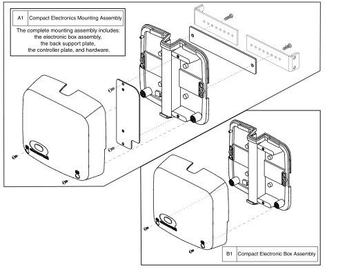 Electronics Box - Compact, Tb2 parts diagram