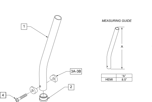 Hemi Extension Tube Breezy parts diagram