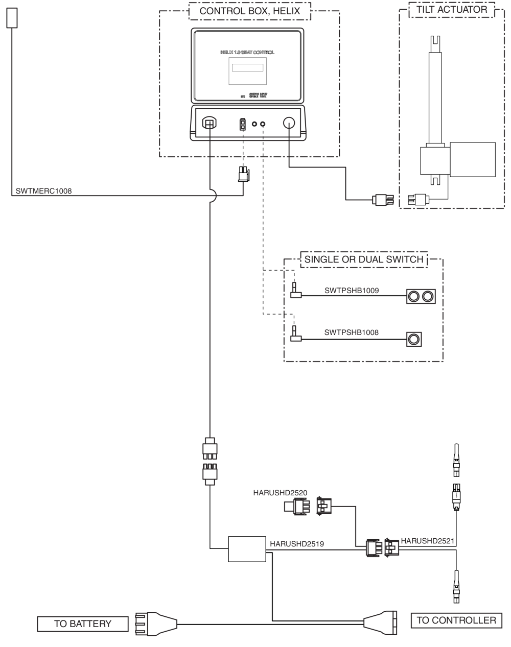 Remote Plus, Push Button, Electrical System Diagram parts diagram