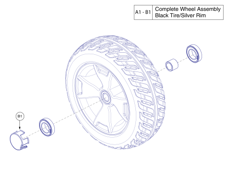 Front 4 Wheel Assy, Victory 10.2 parts diagram