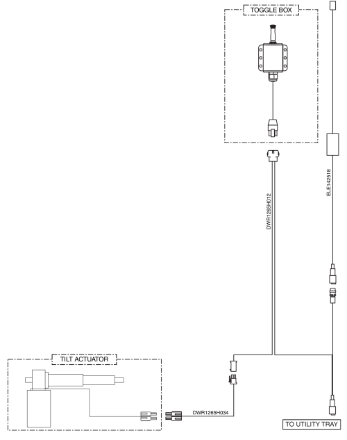 Q-logic, Tilt Thru Toggle, Electrical System Diagram parts diagram