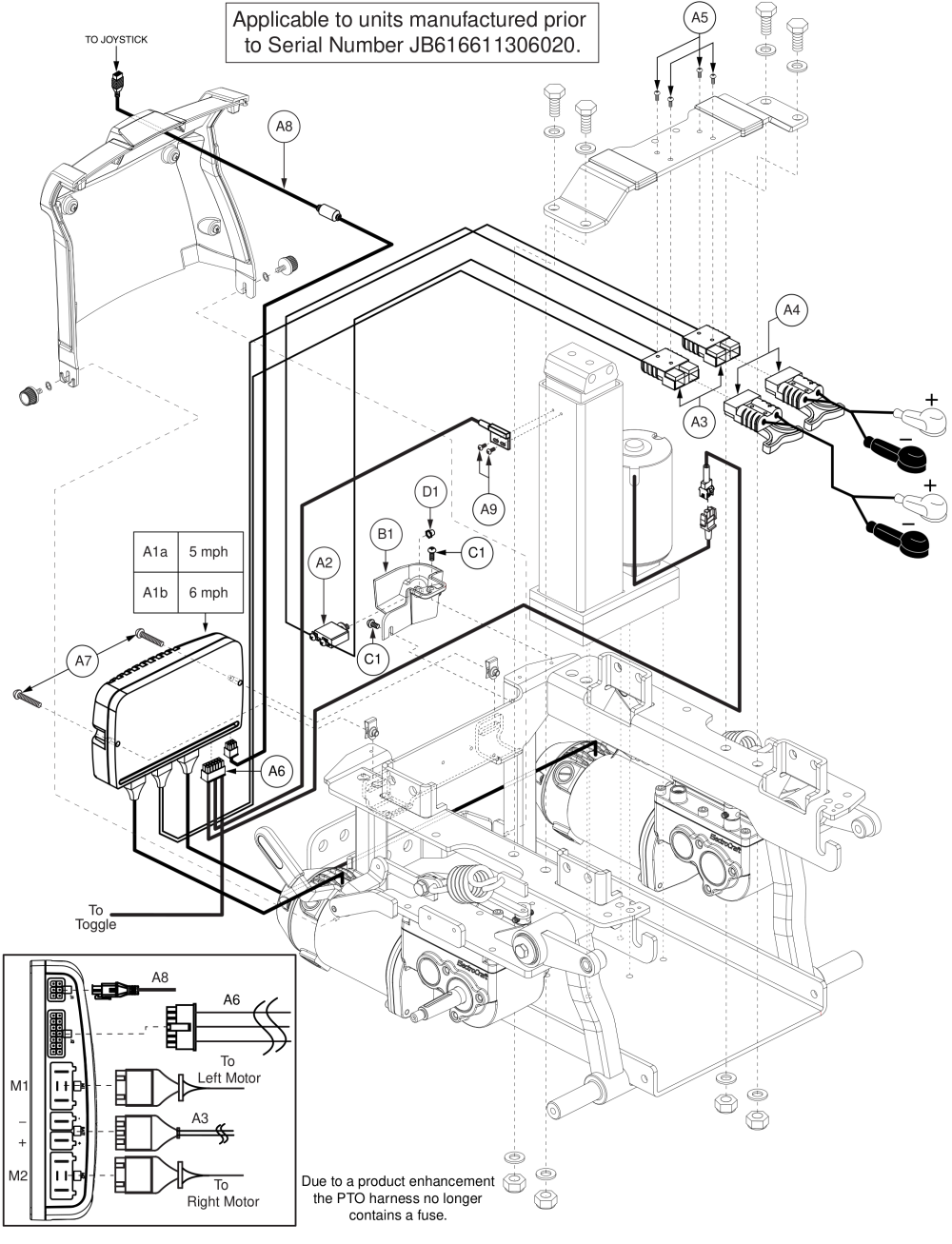 Ne Electronics Assy, Power Seat Thru Toggle, Q6 Edge parts diagram