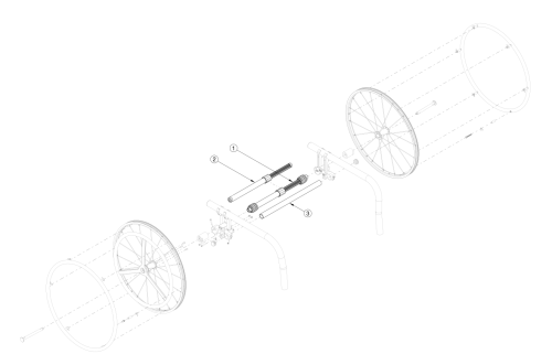 Rogue2 / Rogue Xp One Arm Drive Quick Release - Growth parts diagram
