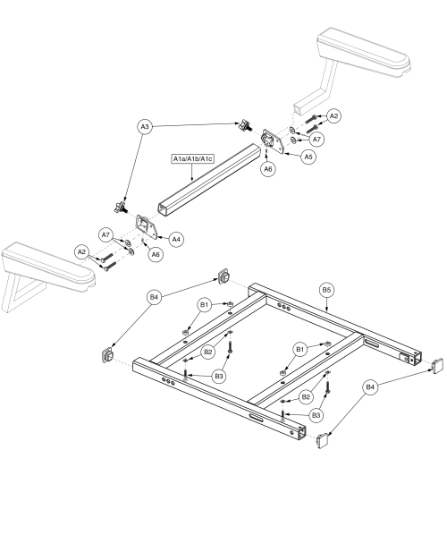 H - Frames - Square Frame, Blast - Blast Solid Seat Pin 16-20w parts diagram