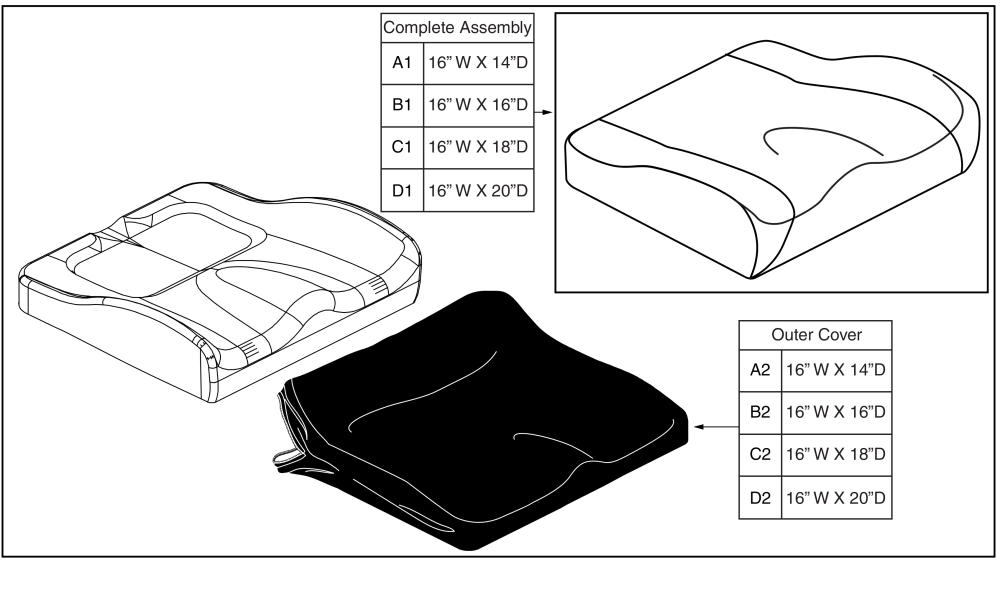 Seat Cushions, 16
