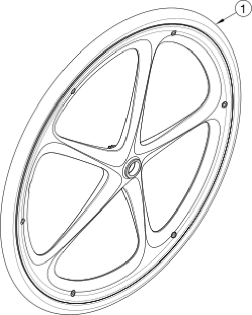 Maxx Mag Wheel / Tire Assemblies parts diagram