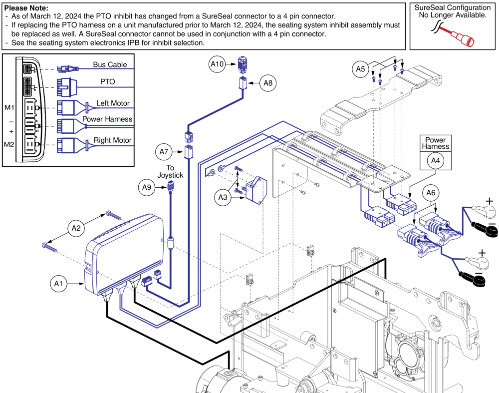 Ne+ Electronics, H.s. Hammer Motors, Tilt Thru Toggle, Q6 Edge Z parts diagram