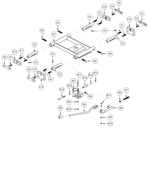 Friction Lock Seat Mount - 14