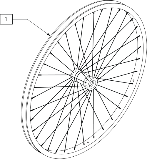 Spoke Wheel parts diagram