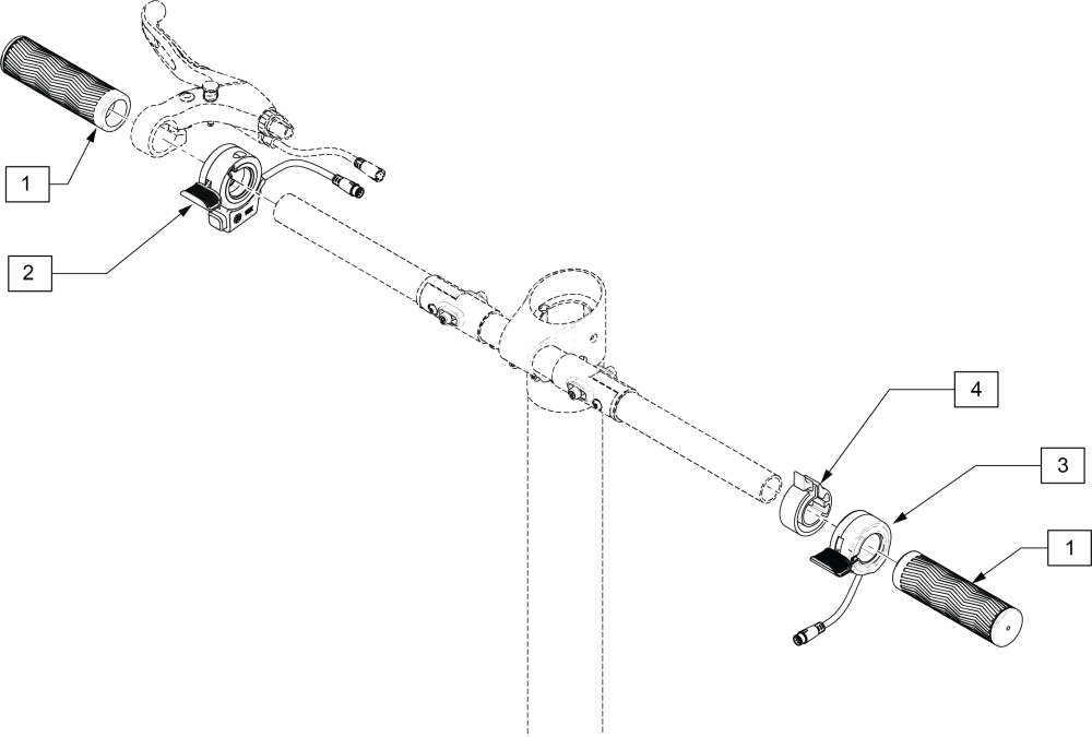 Handle Bars parts diagram