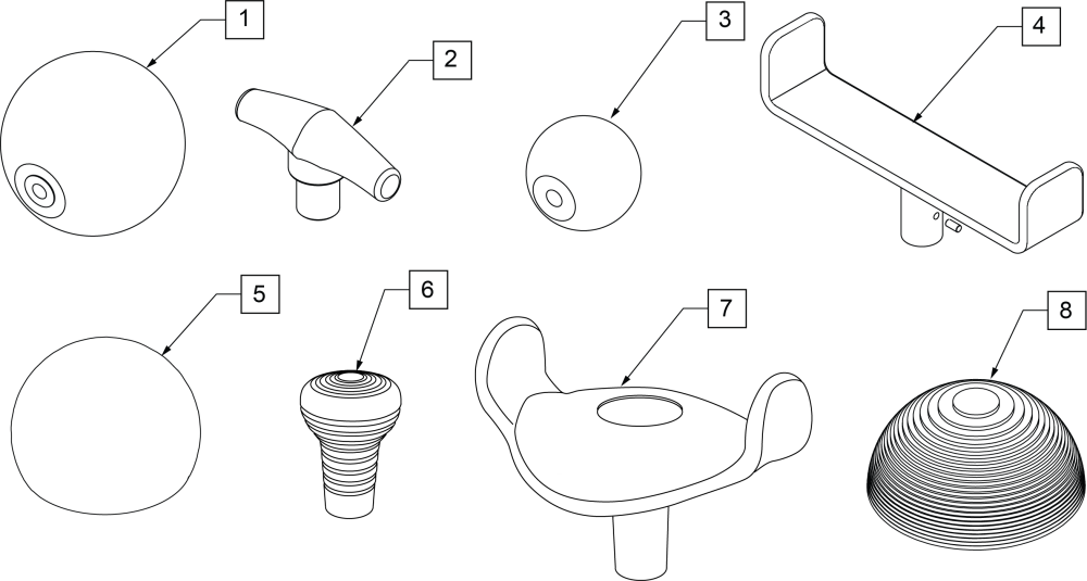 Quickie Q700 M SEries Replacement Parts by Quickie
