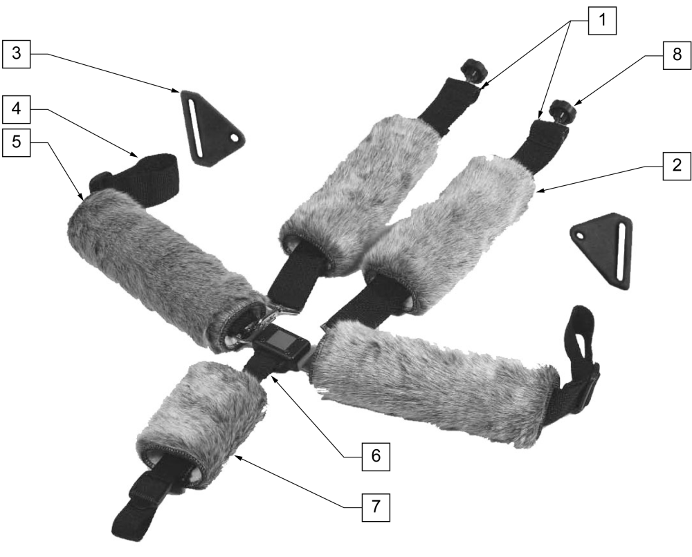 Harness parts diagram