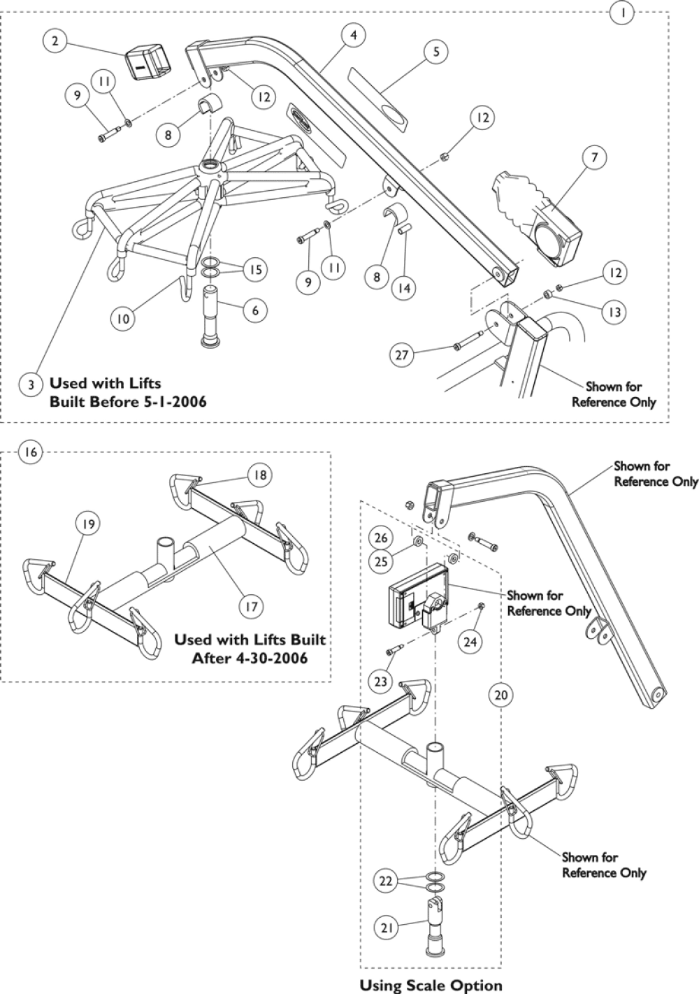 Boom Assembly parts diagram