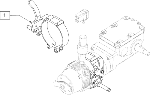 Q500 H Wheel Lock parts diagram