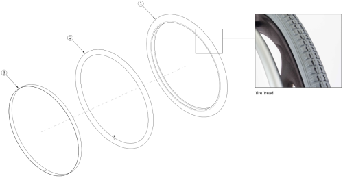 Catalyst 5ti Tires - Pneumatic parts diagram