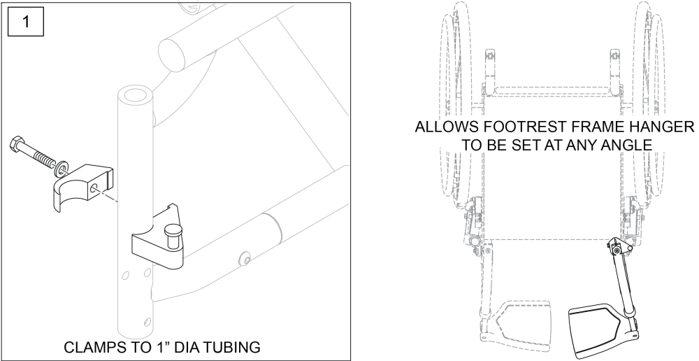 Multi-position Latch Stud Support parts diagram