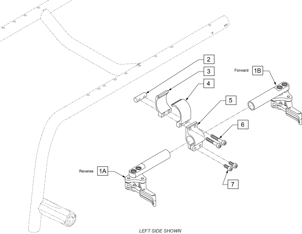 Eagle Compact Wheel Lock parts diagram