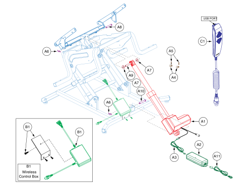 Lc485bst, Motor,slave Motor,dual Lead W/ Boost Capacitor parts diagram