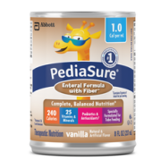 PediaSure Enteral Formula 1.0 Cal With Fiber - Institutional 8 oz. Can