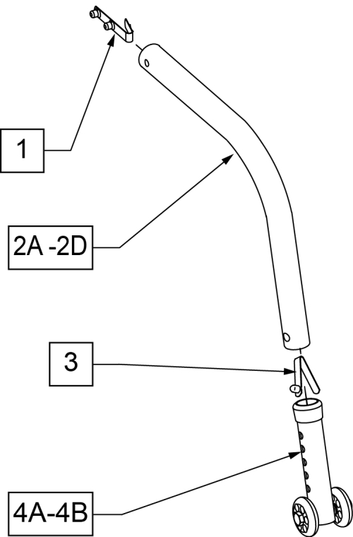 Anti Tips (quickie Ts) parts diagram