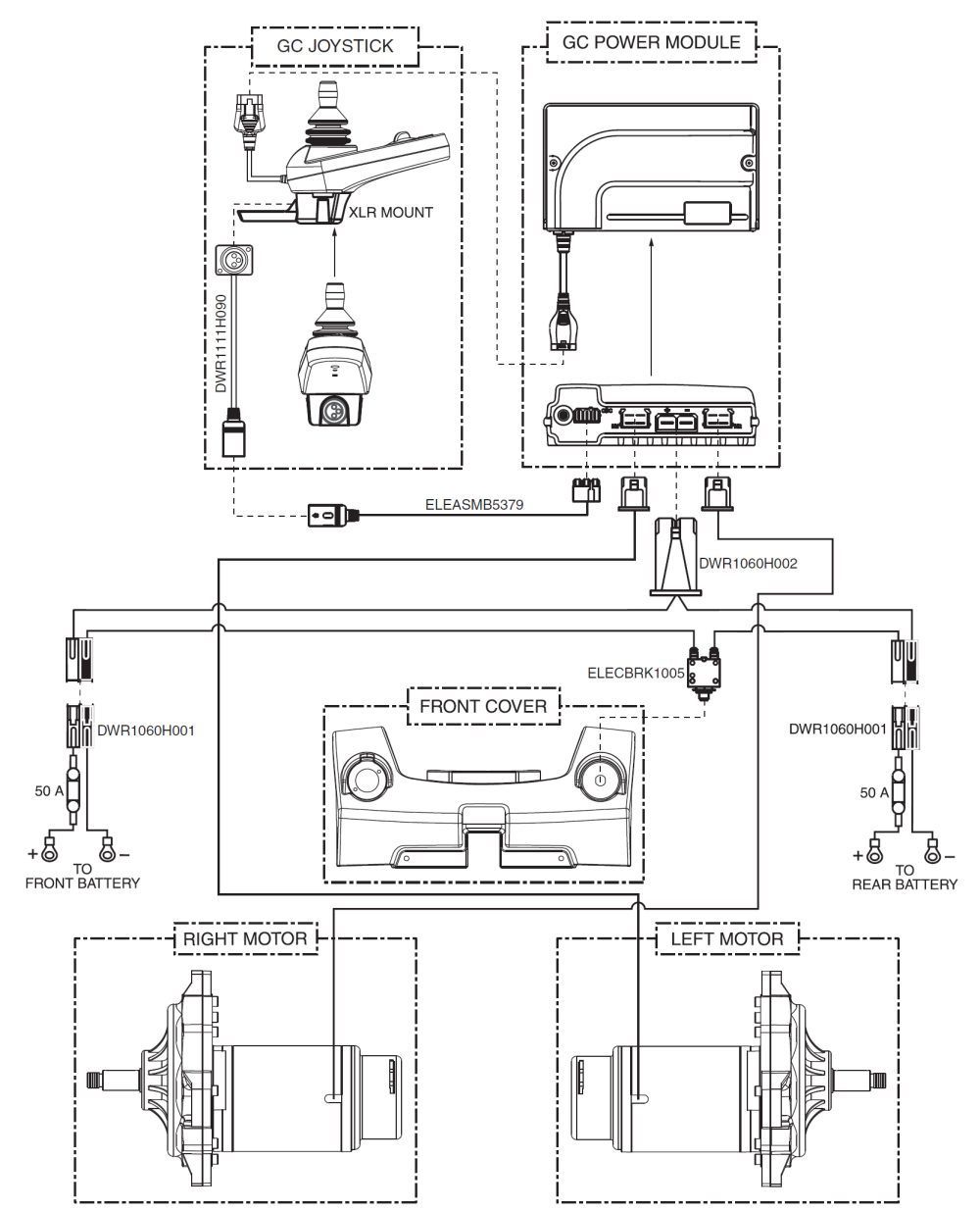 Electrical System Diagram - Gc, Select 6 Series parts diagram