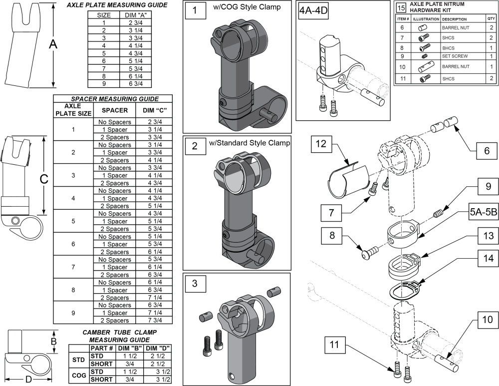 Quickie Nitrum Replacement Parts by Quickie