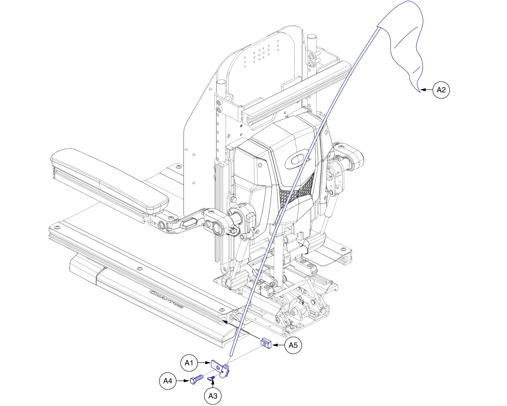 Flag Assembly, Tb3 parts diagram