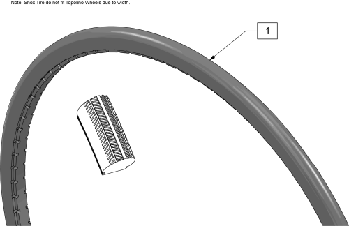 Shox Tire parts diagram