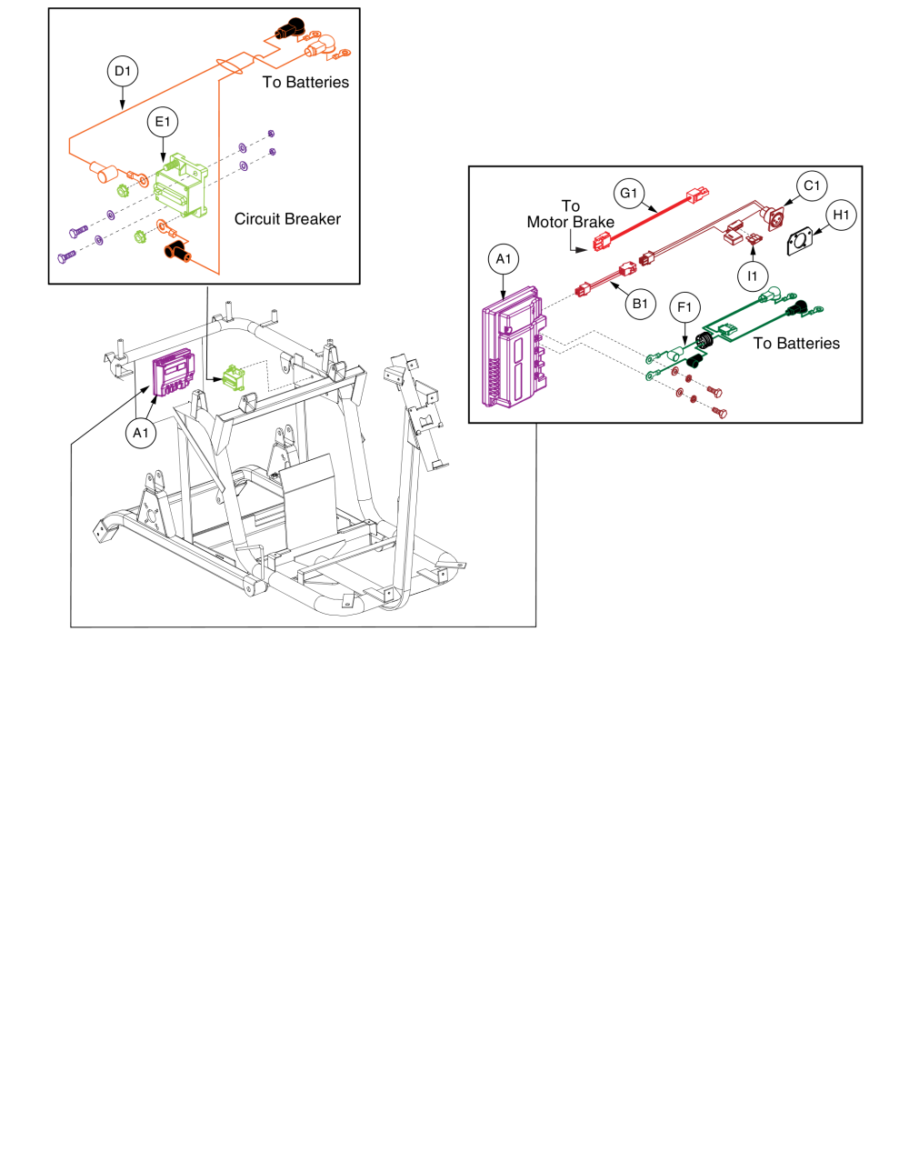 Controller Assy, 200 Amp, Raptor parts diagram