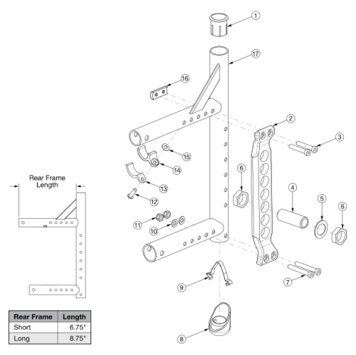 Canada / Aadl Adjustable Axle Plate parts diagram