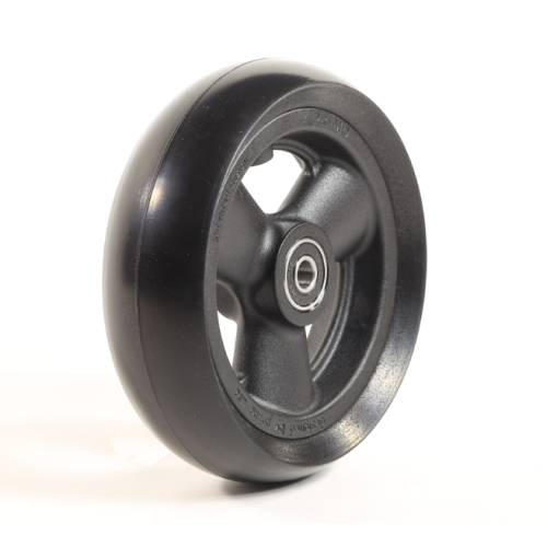 5 x 1.5 Wheelchair Caster, Complete