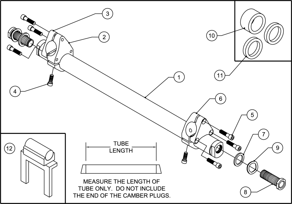 Axle Assy parts diagram