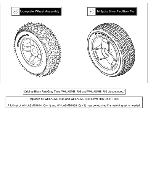 Rear Wheel Assy. parts diagram