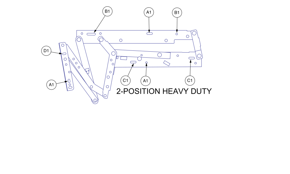 Lc358xxl, Scissor Hardware parts diagram