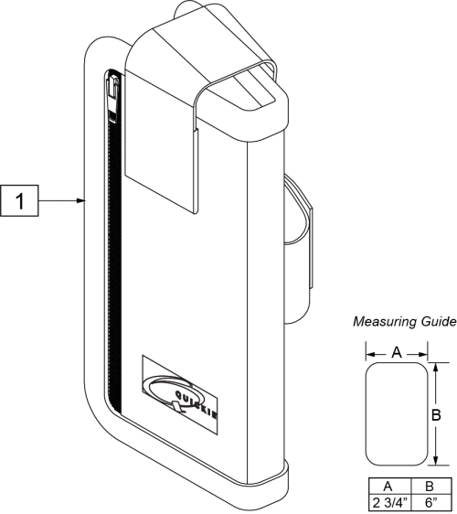 Mobile Phone Pocket parts diagram