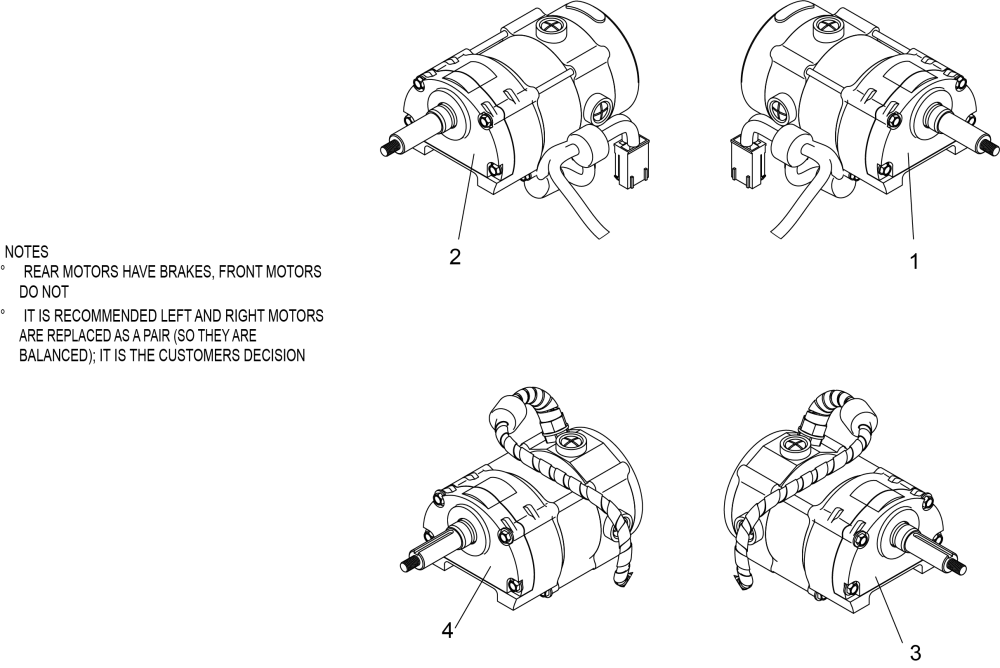 Motor Spares X8 After S/n 80a23073742s parts diagram